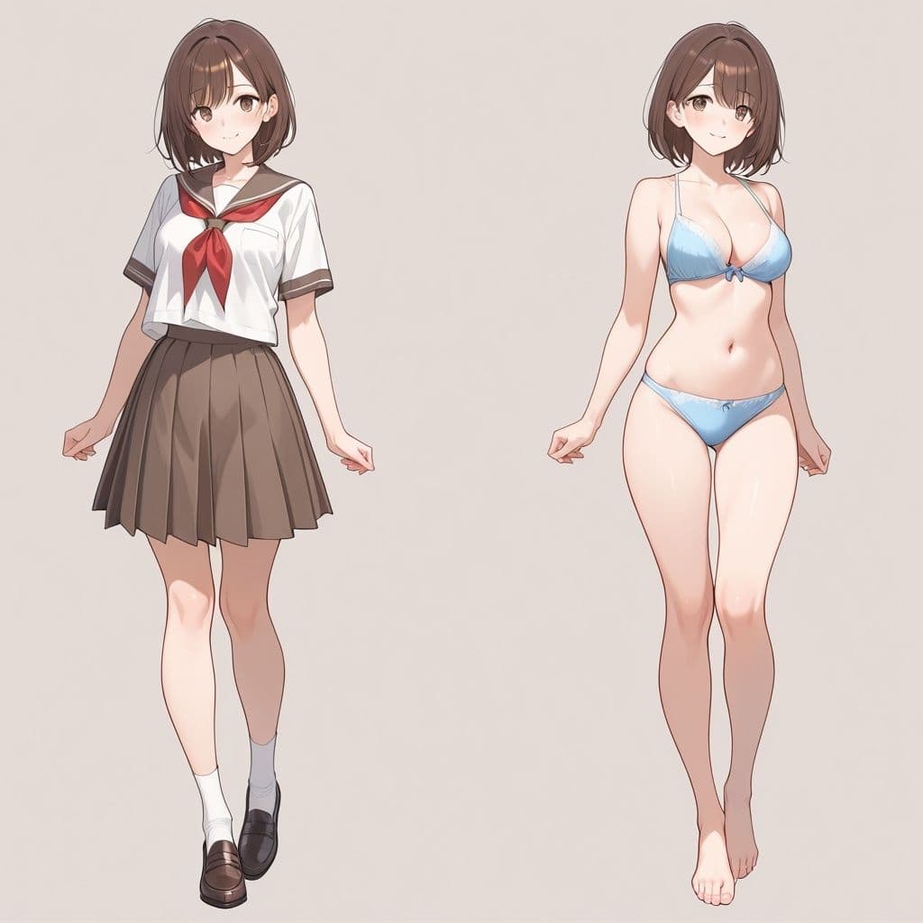 セーラー服のあの子は、下着姿が一番かわいい。 サンプル3