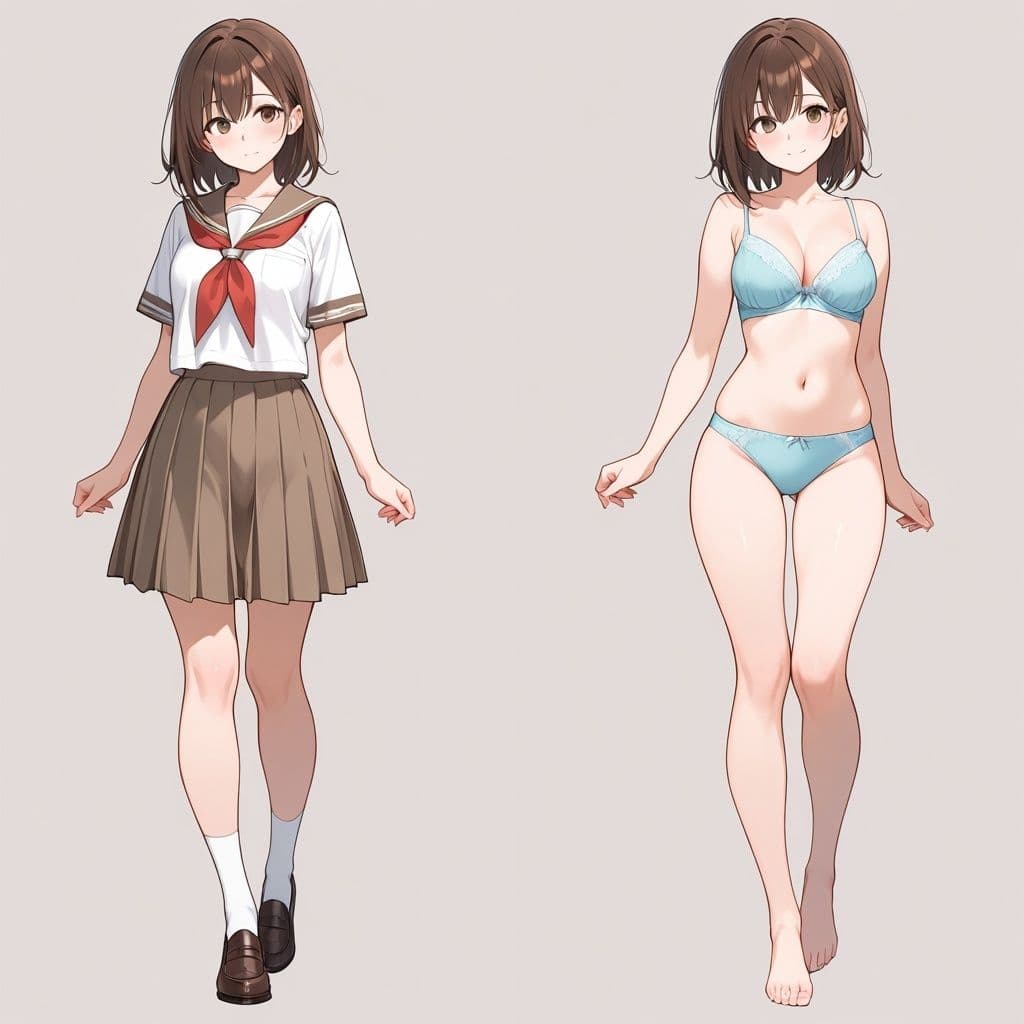 セーラー服のあの子は、下着姿が一番かわいい。 サンプル6