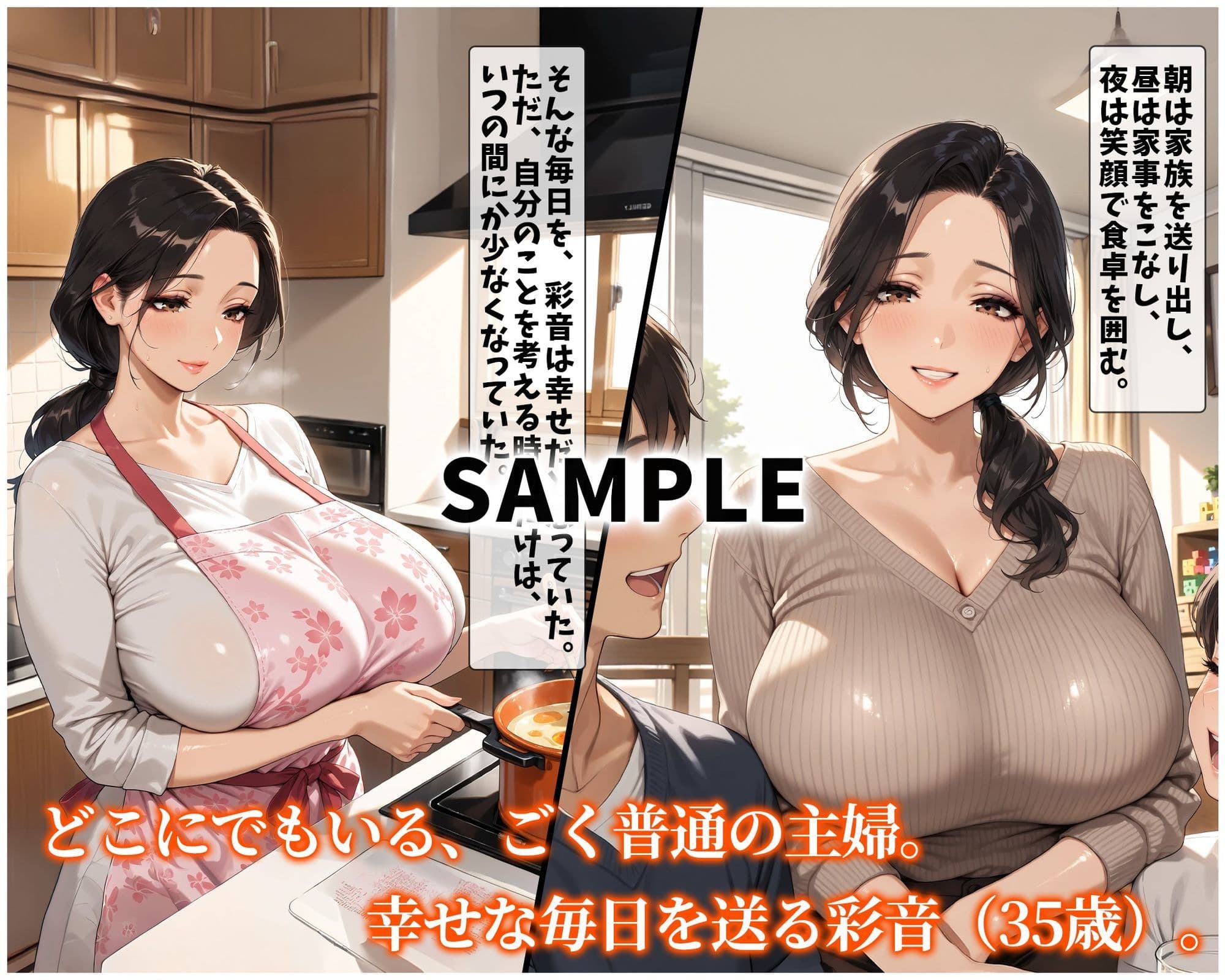 寝取られ人妻（35）普通の主婦が一番エロい サンプル2