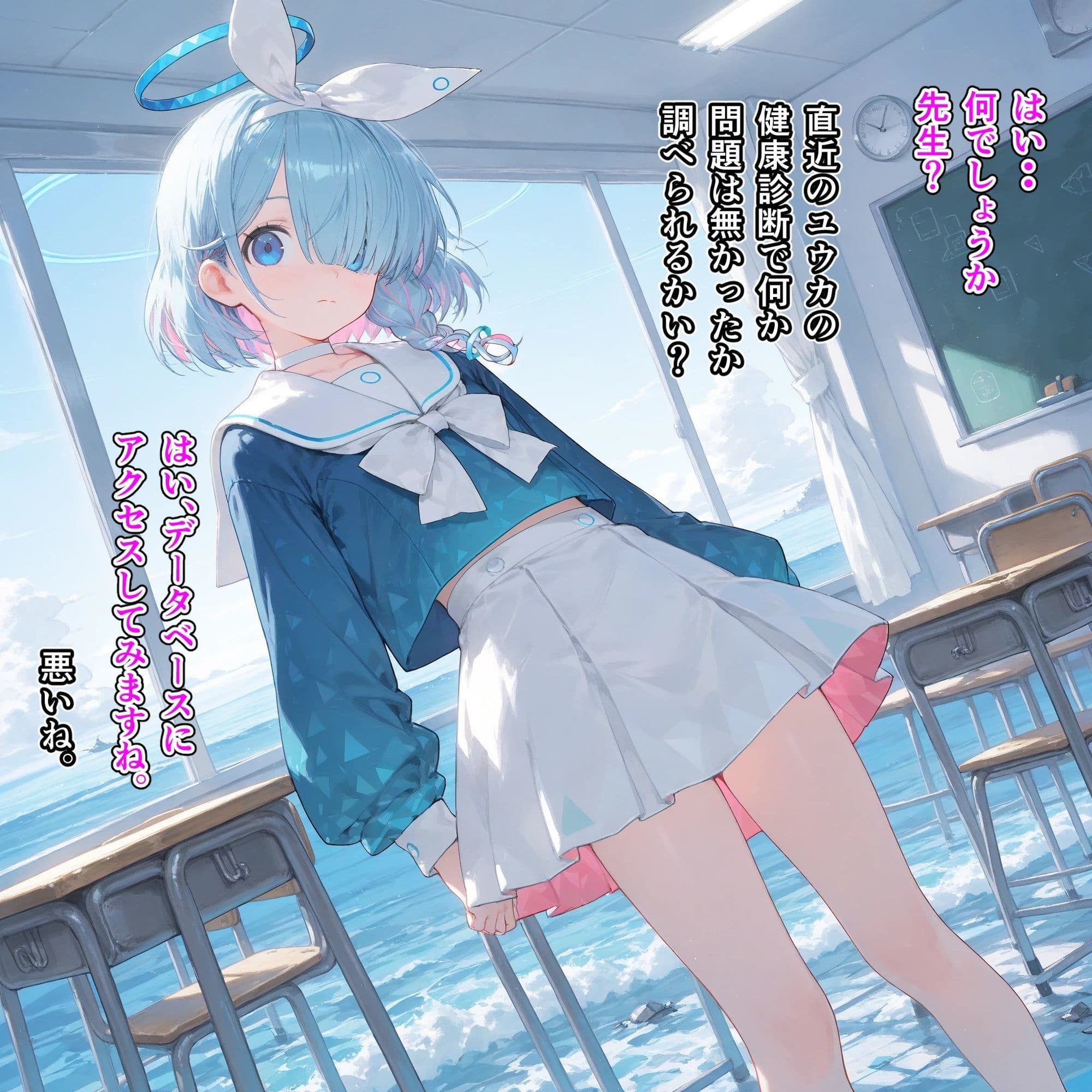 吸穴鬼「ブルアカ総集編」 サンプル2