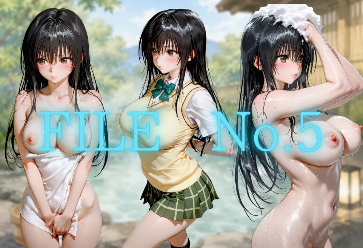 湯けむりの罠 露天で種付 FILE No.5 サンプル2