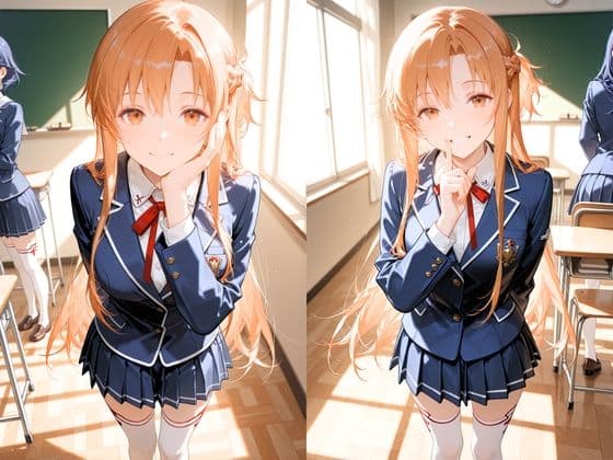 【4K動画11本！！】美少女の淫らな秘密:ア〇ナ編 ソードアートオ〇ライン SAO サンプル1
