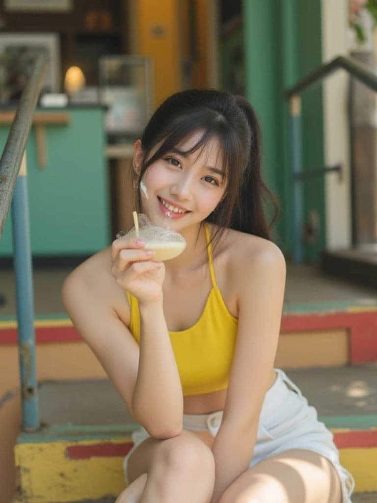 夏服と水着のファッションブック サンプル4