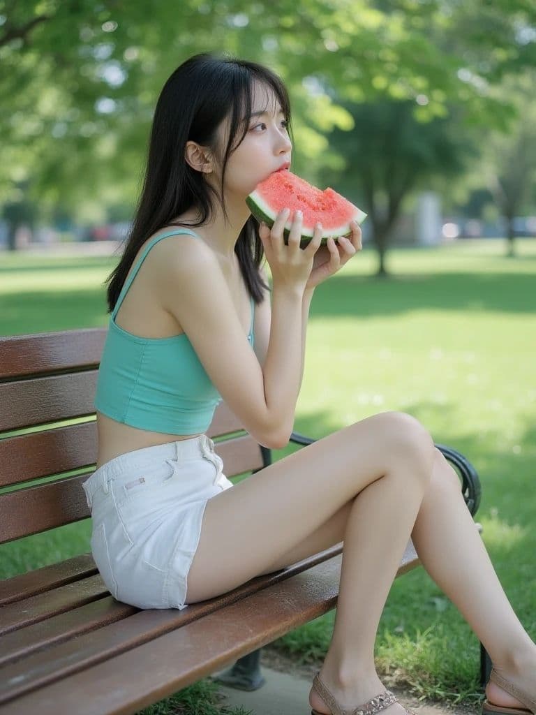 夏服と水着のファッションブック サンプル5
