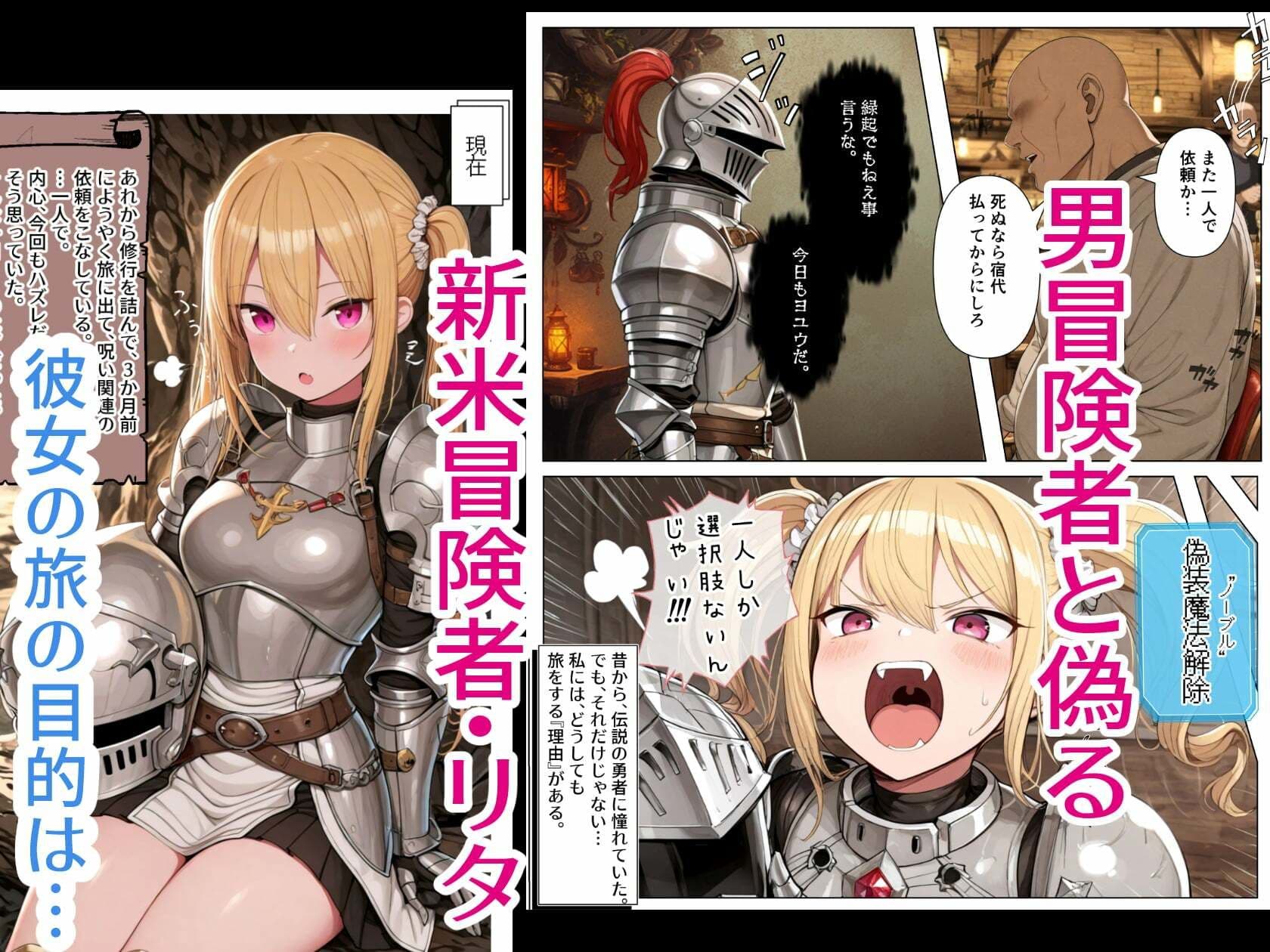 私の冒険日記は…敗北記録になりましたっ（はぁと） サンプル3