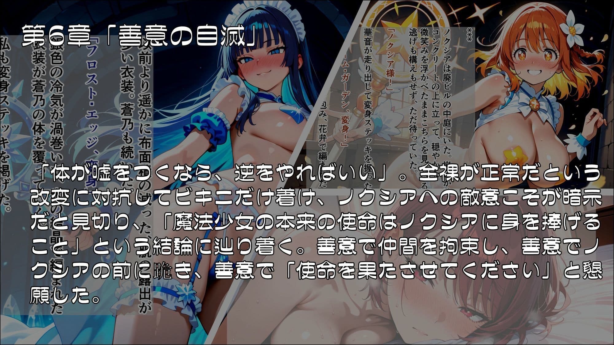 魔法少女幸福論─正しさが性に塗り替えられる日々_Part3【完結】 サンプル1