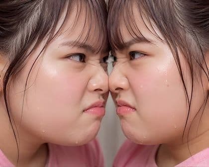 【同一CP】本物は自分と言い張り喧嘩する女 サンプル2