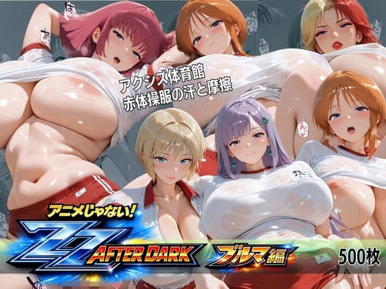 アクシズ体育館 赤体操服の汗と摩擦 ZZアフターダーク 密着五感CG集