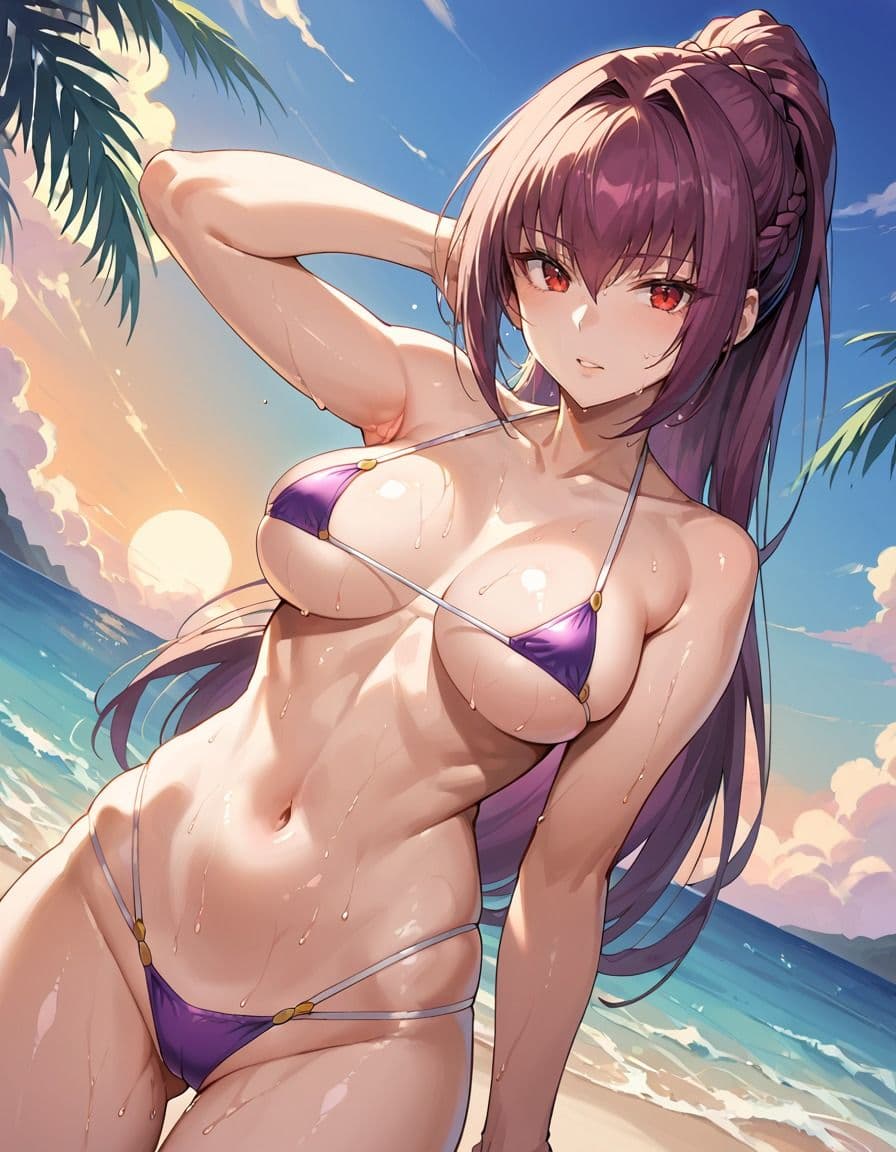 痴態が見えちゃう＃35 ス〇サハ編 サンプル2