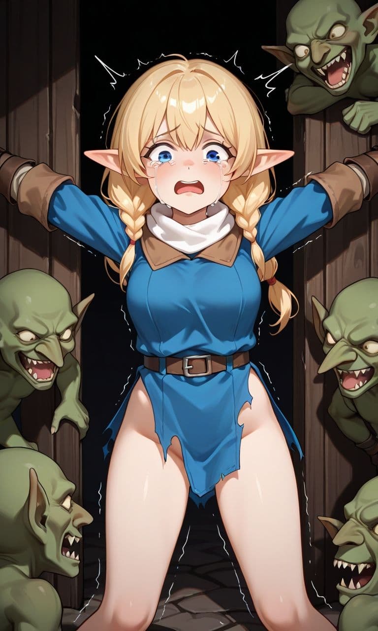 エルフ×ゴブリン サンプル1