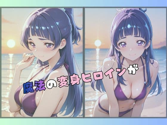 大人になった魔法少女、海で愛されスパンキング2 サンプル1