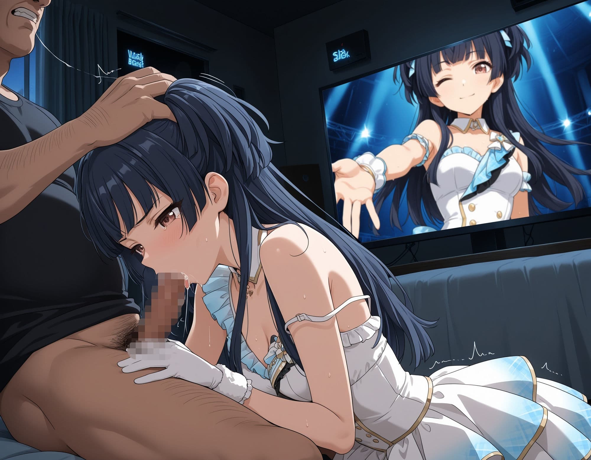 汚されたアイドル 〜黛冬●子〜【500枚】 サンプル5