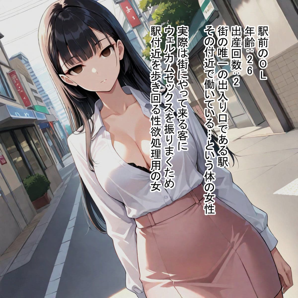 催〇街のモブ女さんたち サンプル1