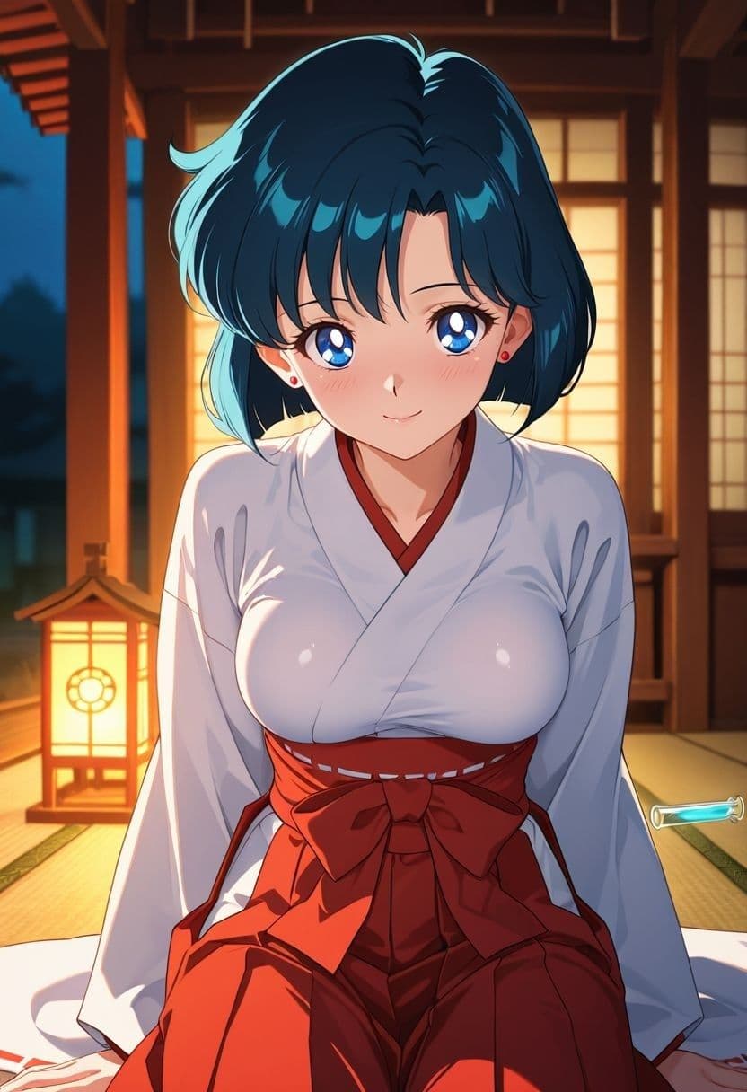 もしも。。。このキャラが巫女だったら〜水野〇美〜 サンプル1