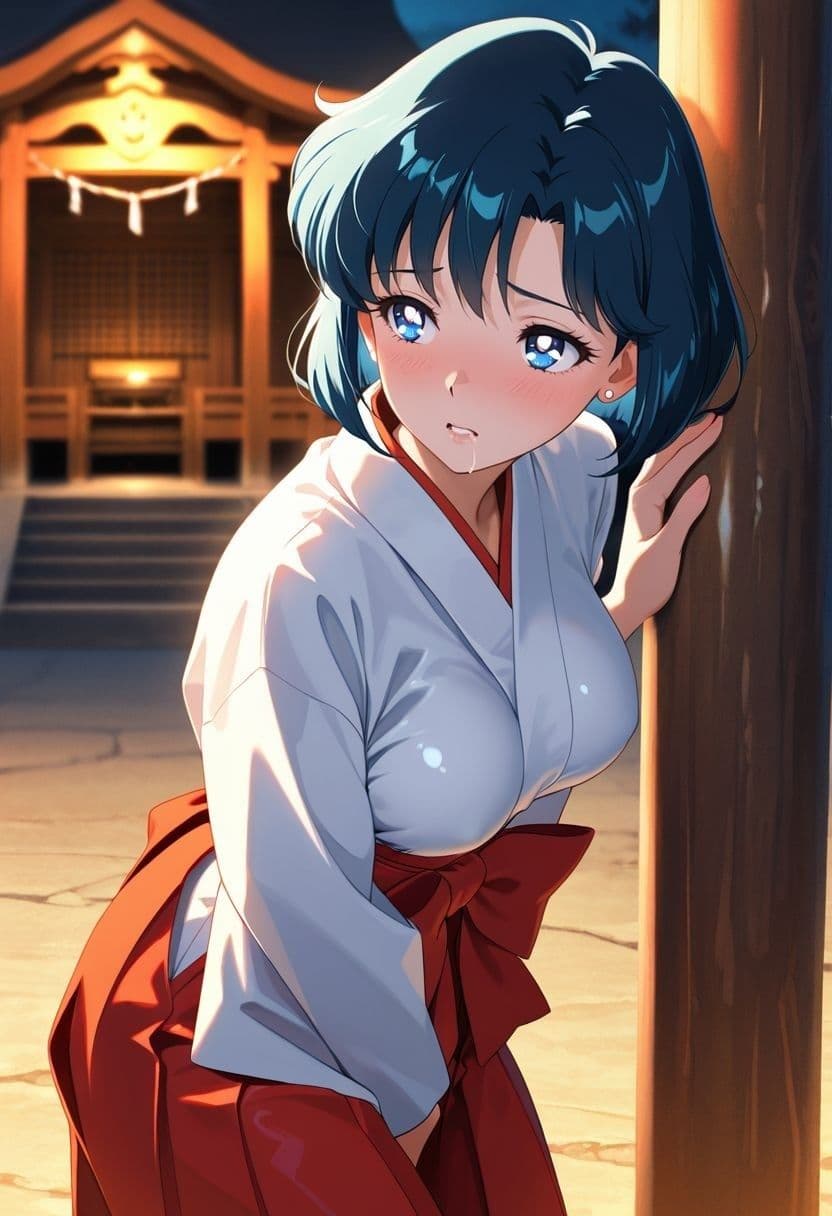 もしも。。。このキャラが巫女だったら〜水野〇美〜 サンプル5