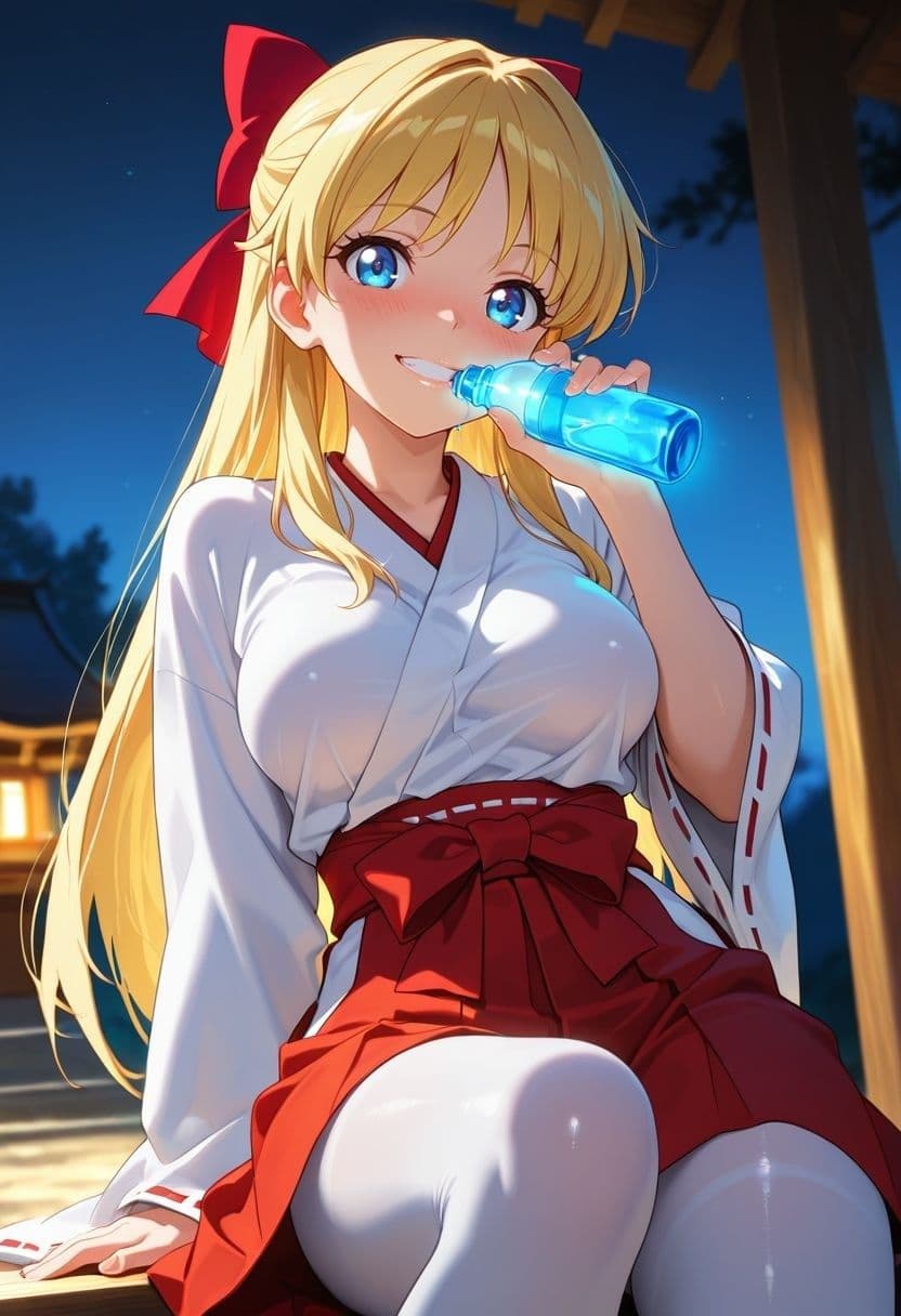 もしも。。。このキャラが巫女だったら〜愛野美〇子〜 サンプル3