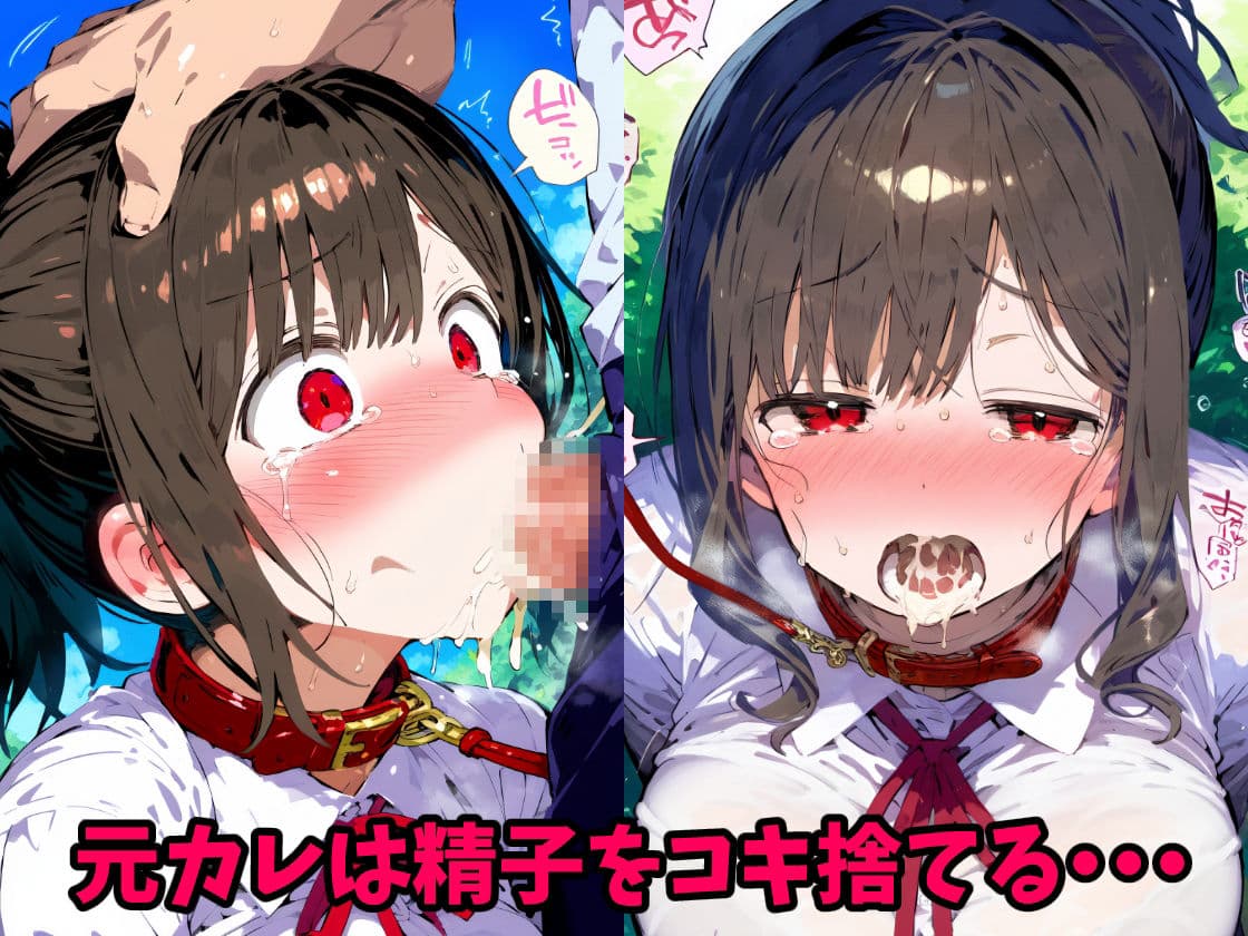 寝取られ不倫！言いなり変態ペットプレイで妊娠ボテ腹セックス！【CG集500枚】 サンプル6