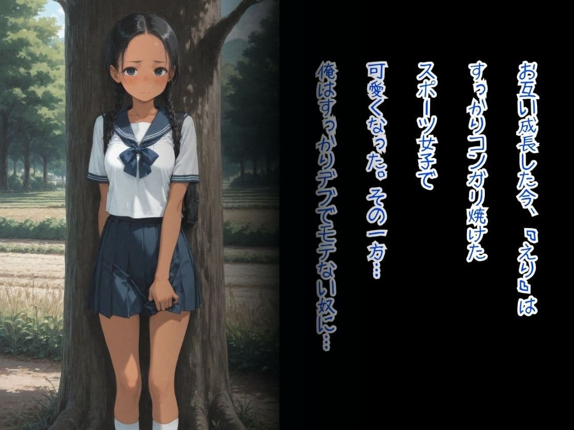 日焼け後残る彼女〜真夏の思い出〜 サンプル2