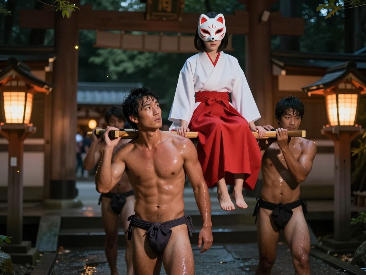 狐面のかのじょ サンプル1