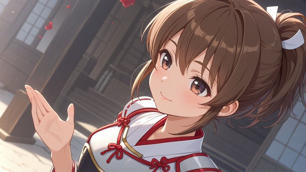 ［一般］ 戦巫女の女の娘 サンプル1