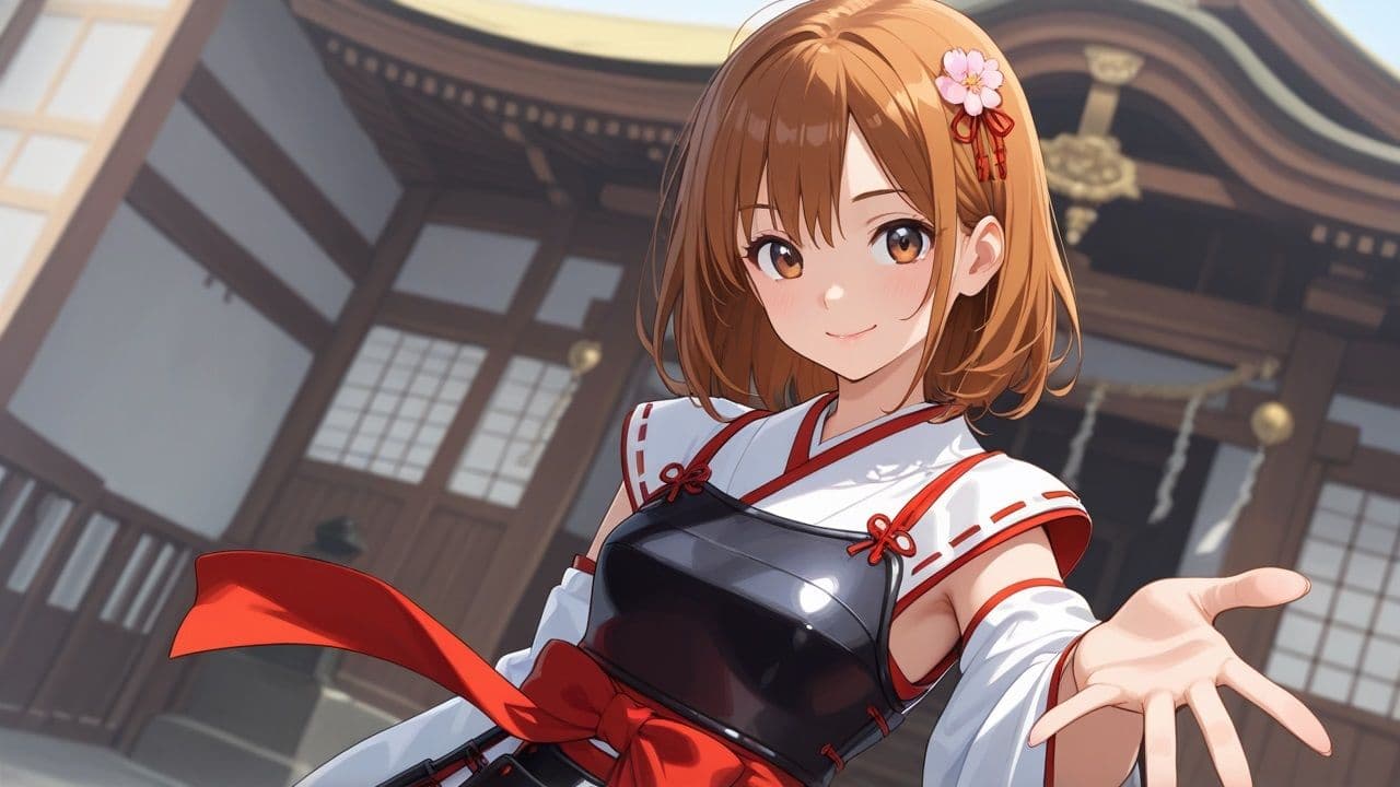 ［一般］ 戦巫女の女の娘 サンプル2