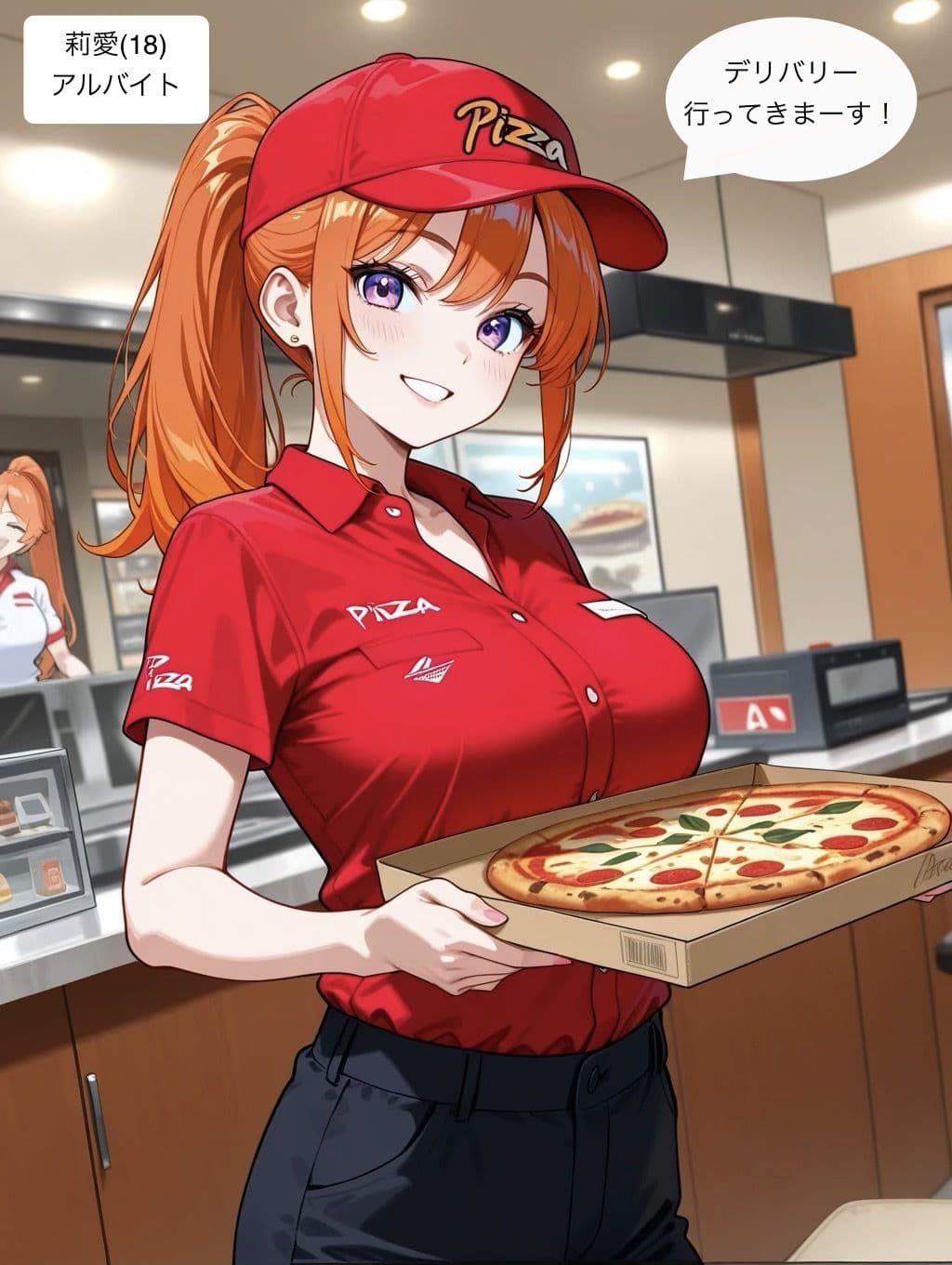 ピザ屋の彼女だってイキたい サンプル1