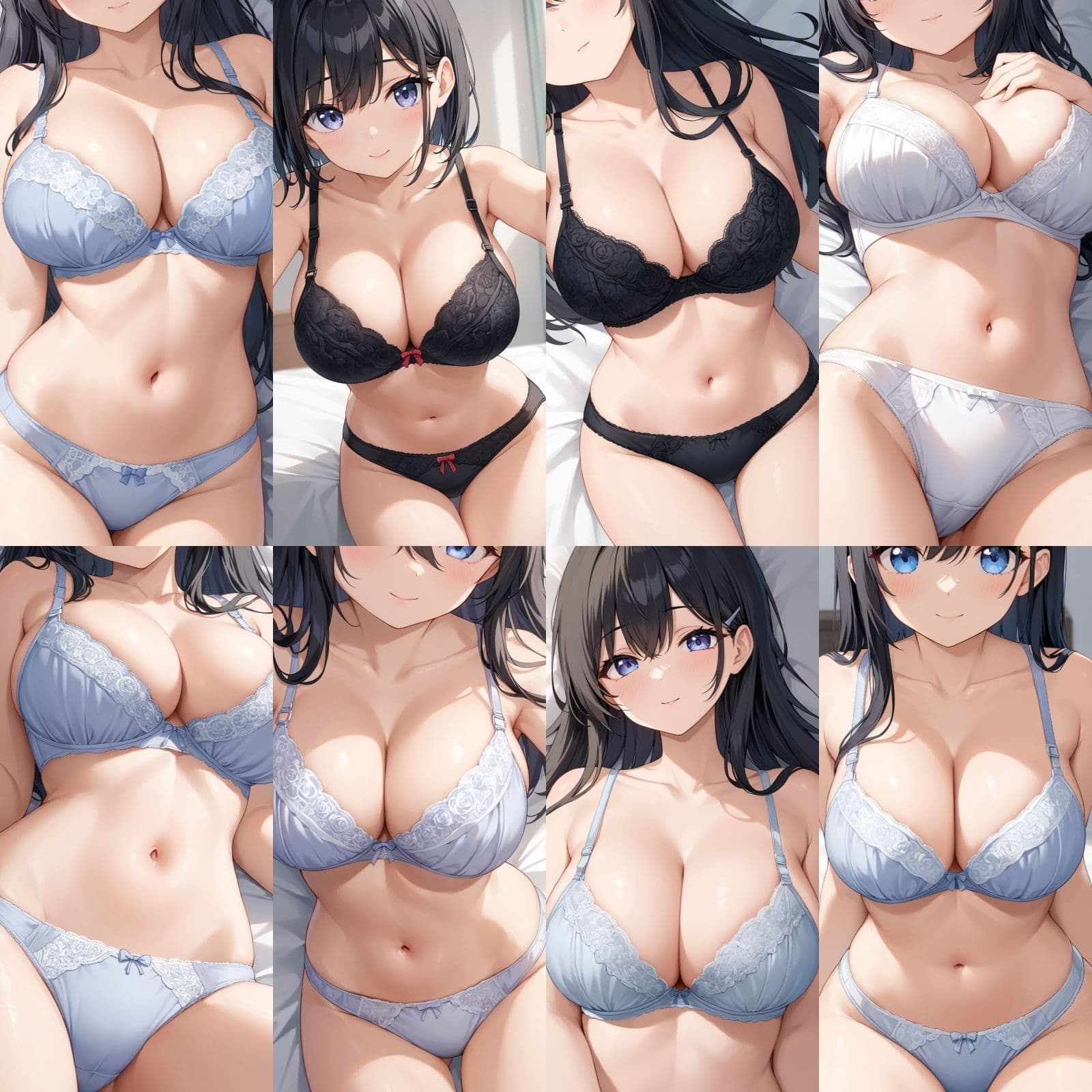 -ベッド編-巨乳セフレの近距離下着 Vol.1-2【500枚】 サンプル1