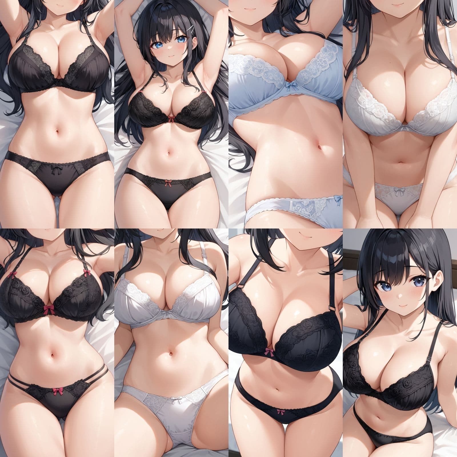 -ベッド編-巨乳セフレの近距離下着 Vol.1-2【500枚】 サンプル2