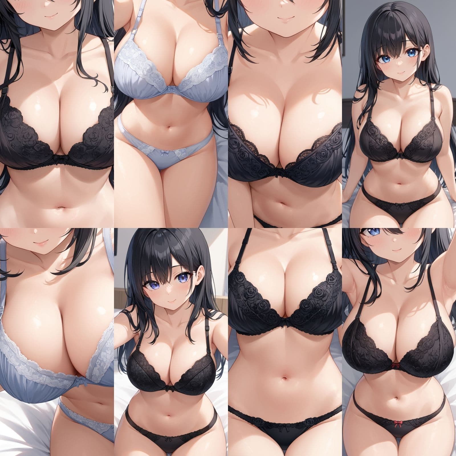 -ベッド編-巨乳セフレの近距離下着 Vol.1-2【500枚】 サンプル4