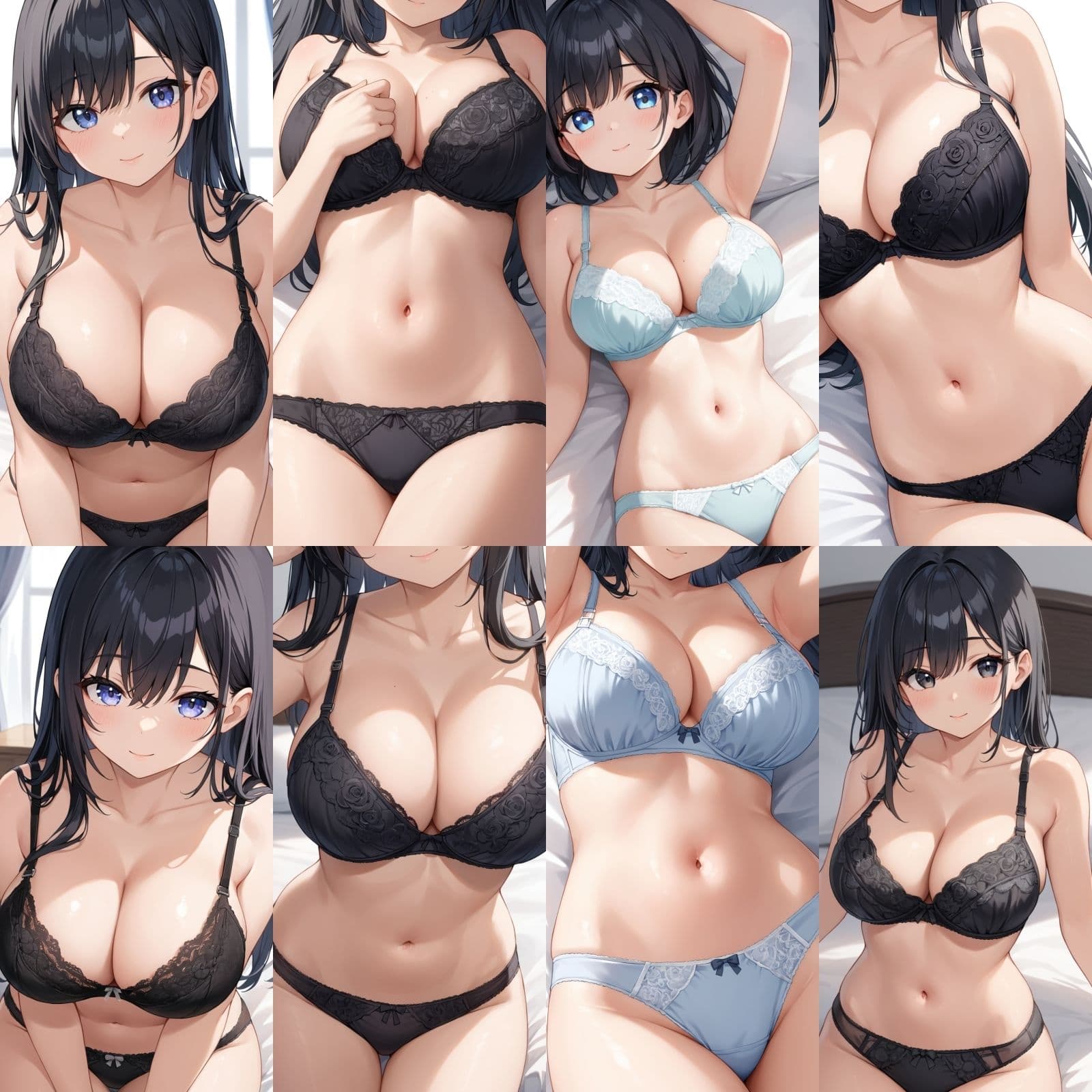 -ベッド編-巨乳セフレの近距離下着 Vol.1-2【500枚】 サンプル5
