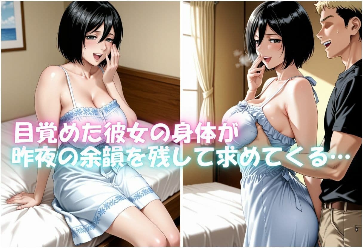 酔った勢いで焦らされ、快楽堕ちする女 〜自ら求めて生ハメ中出しするまで〜 サンプル7