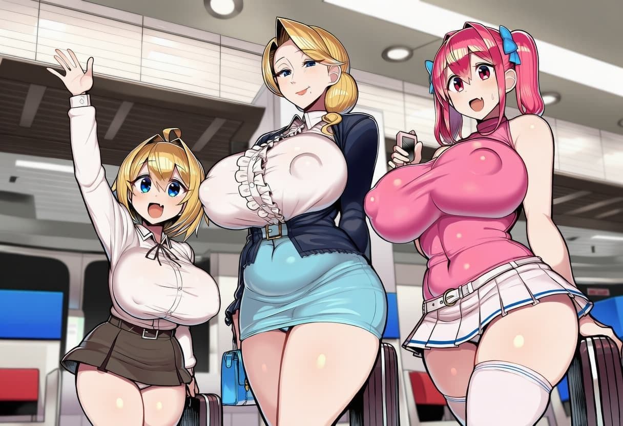 【NTR】海外旅行から帰国した妻と娘の様子が変！ サンプル2