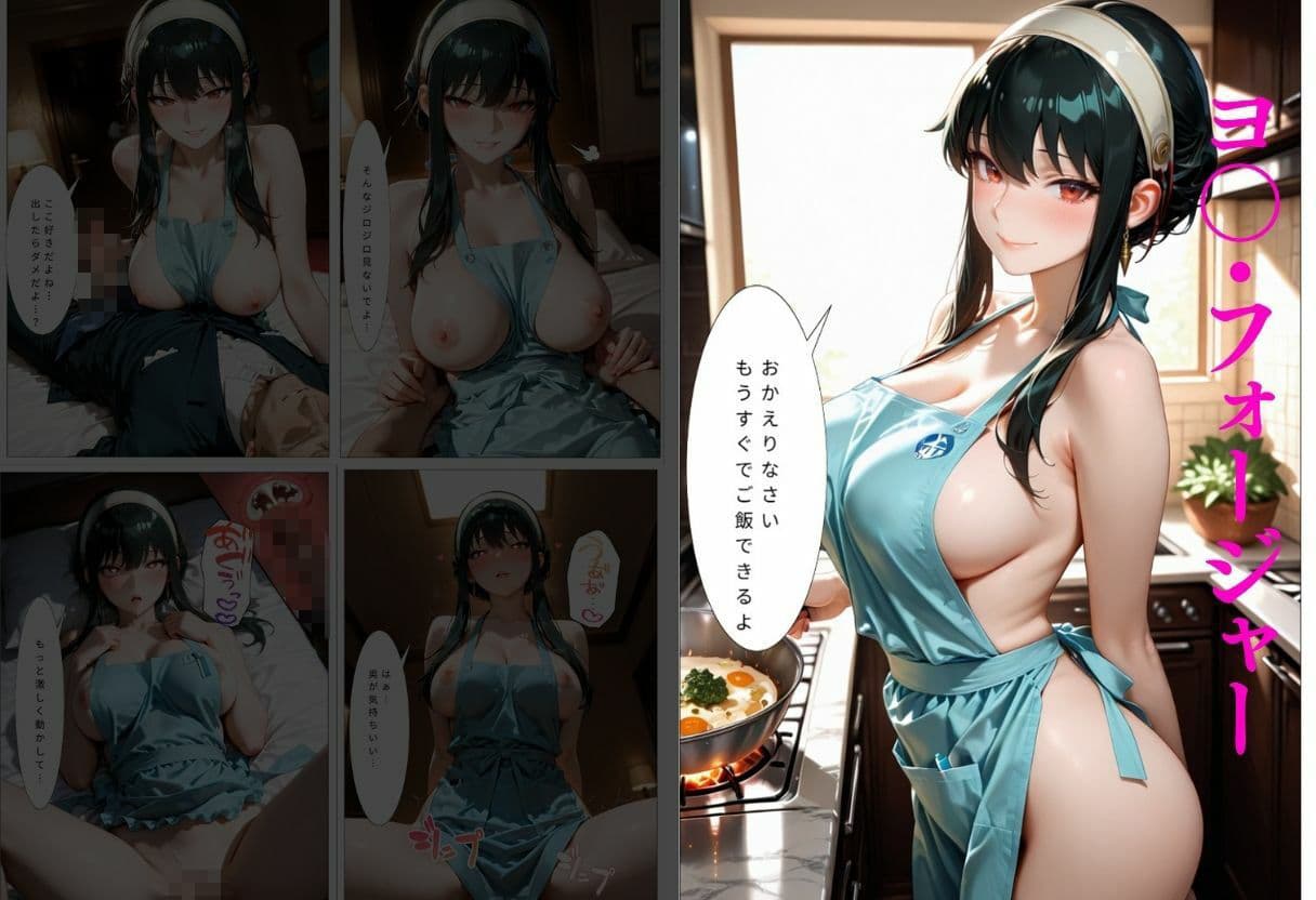 裸エプロンで誘惑ドキドキハーレム生活VOL.2 サンプル8