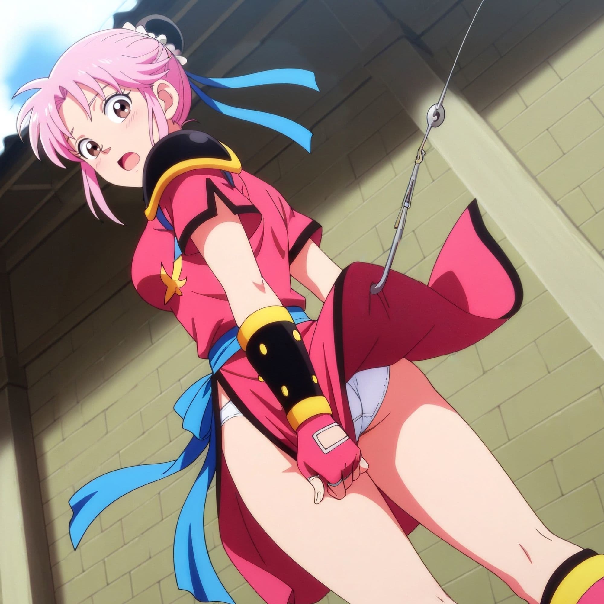 武闘家マ〇ムパンチラCG集2（全100枚）＋簡易パンチラアニメ10本セット_model2 サンプル2