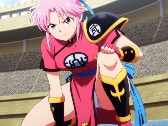 武闘家マ〇ムパンチラCG集2（全100枚）＋簡易パンチラアニメ10本セット_model2