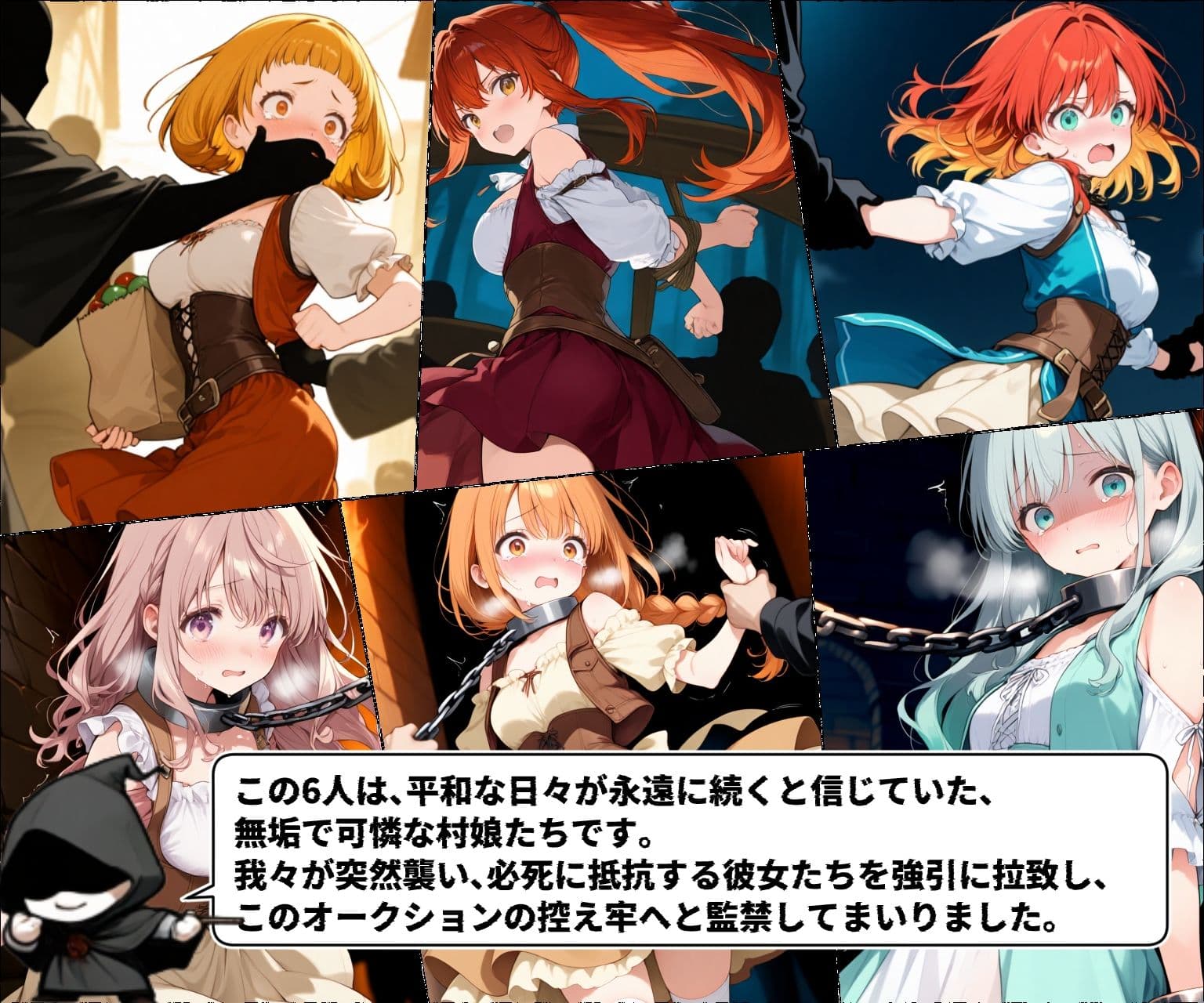 異世界オークション -突然商品にされた少女達- サンプル2
