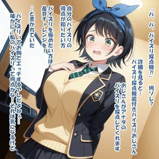 パイズリ異能力おじさん  パイズリ採点 編 サンプル3