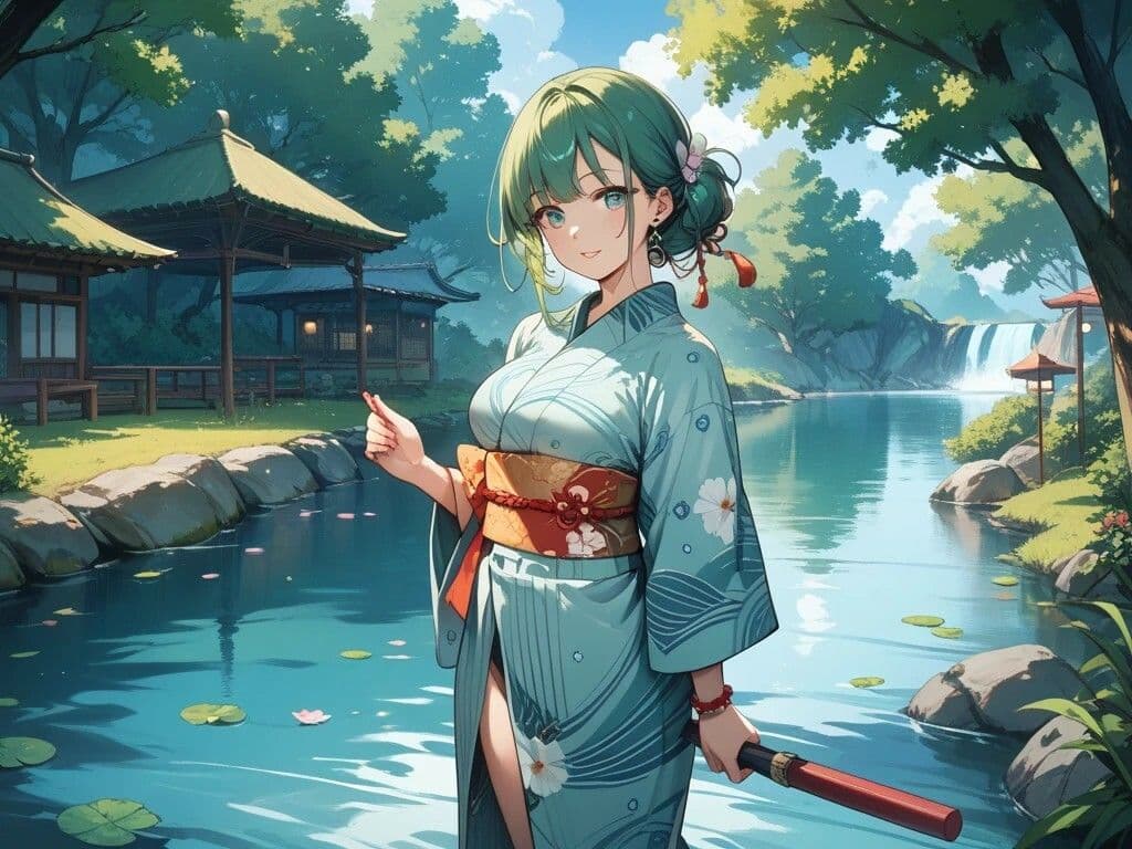 柔道娘と浴衣美女と船乗り美女とメイドのお仕事 サンプル3