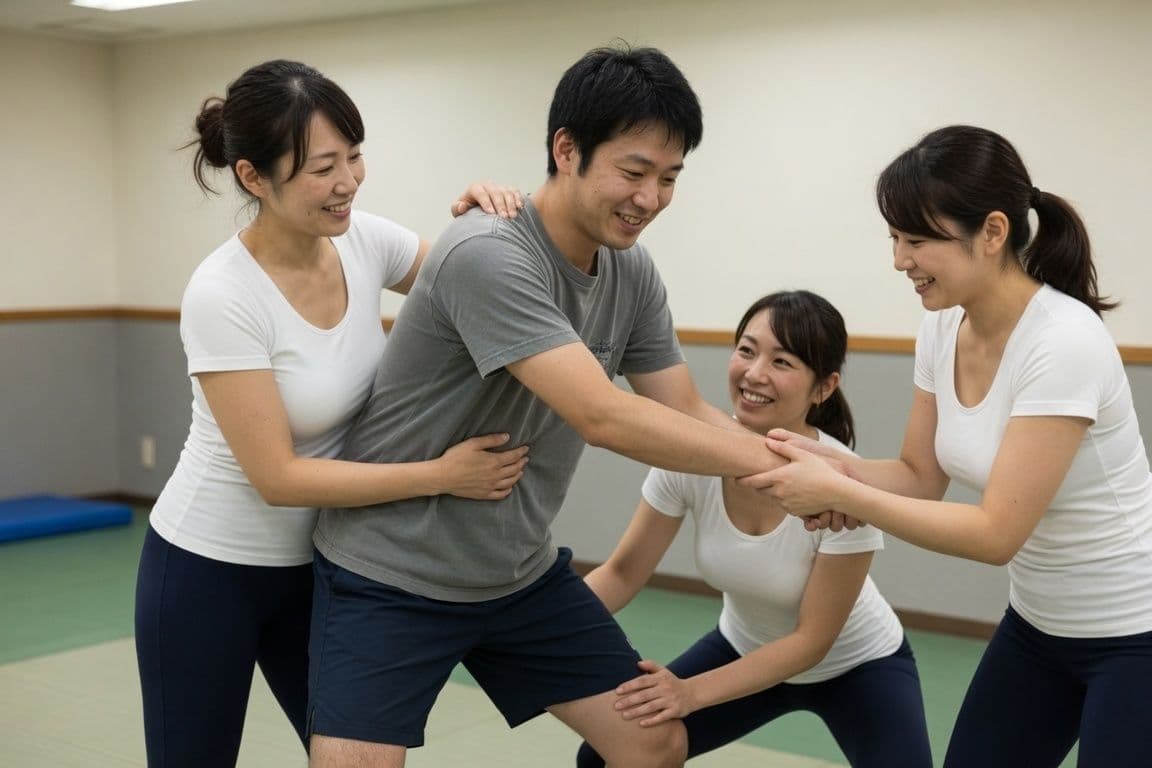 ラッキー！他の生徒が全員休んだから先生達1人占め♪♪ サンプル1