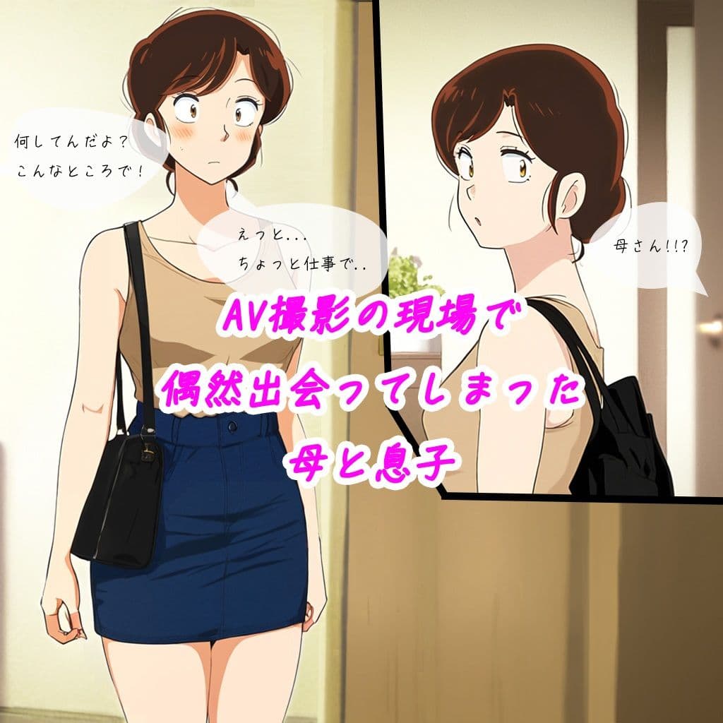 壮絶！AV男優のバイトに行ったら、AV女優が母さんだった！！！ サンプル1