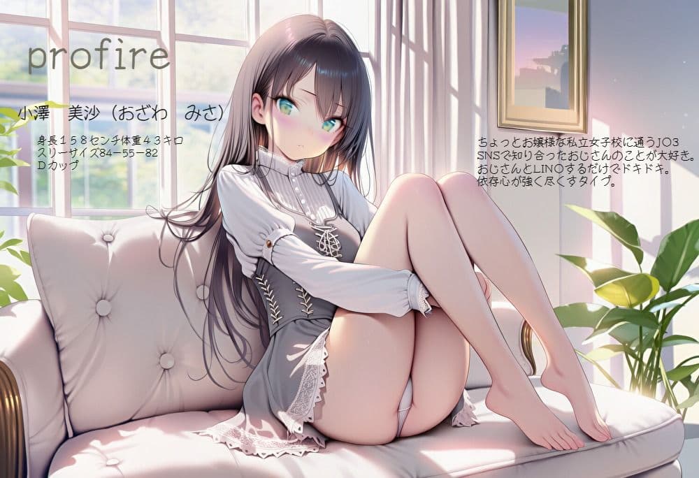激チョロ美少女美沙ちゃんと愛されえっち サンプル1