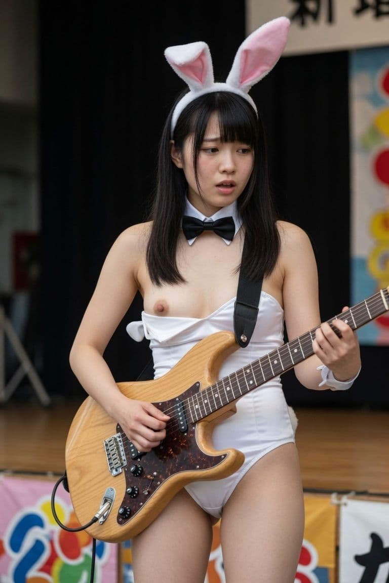 バニーガールのおっぱいポロリハプニング画像集 サンプル7