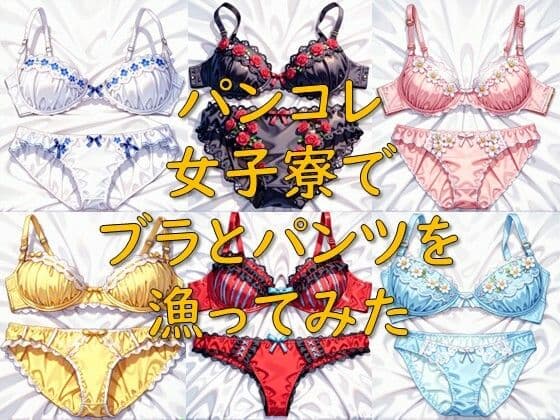 パンコレ_女子寮でブラとパンツを漁ってみた