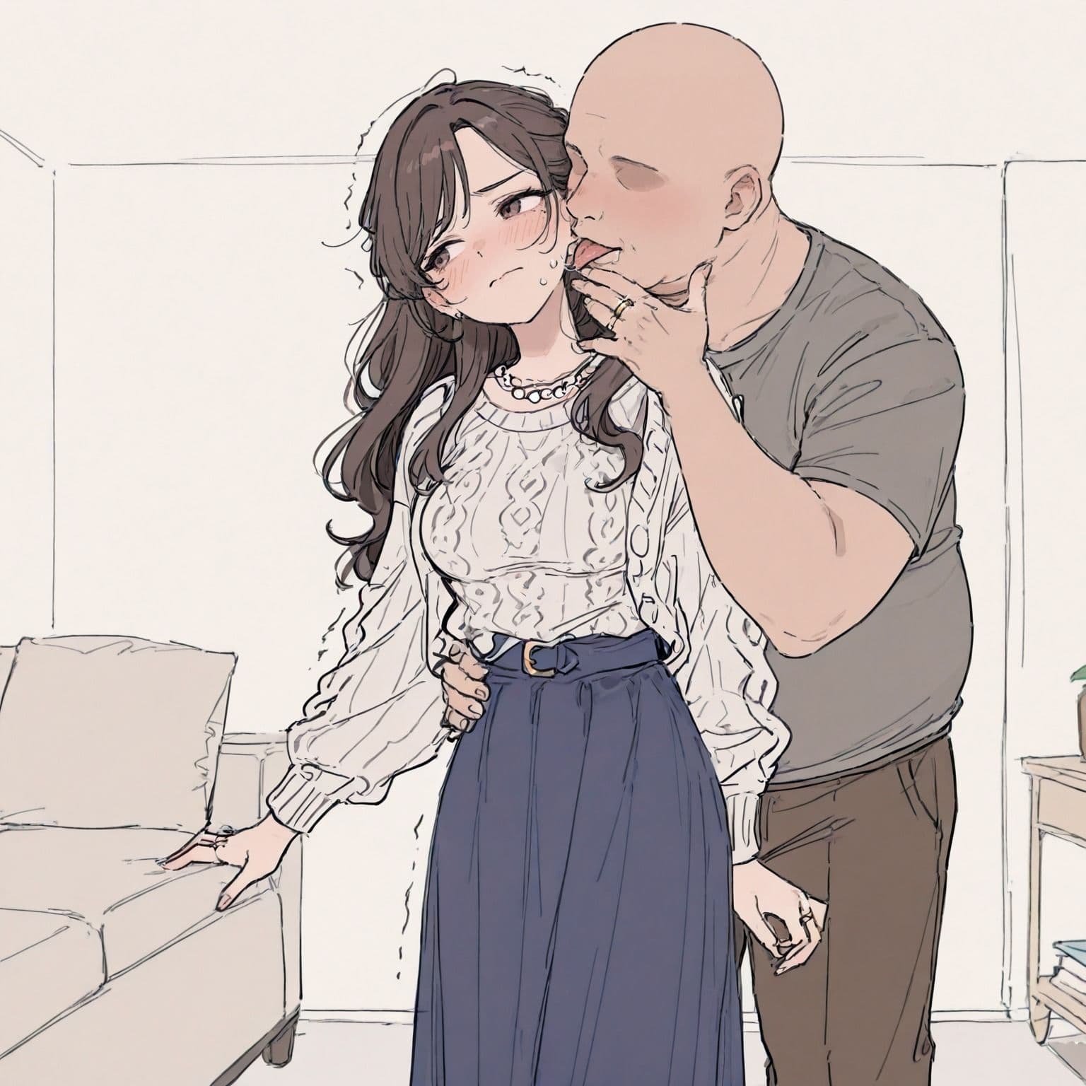 旦那の出張中清楚な隣の奥さんをメス堕ちさせたら尻穴が俺専用オナホになった件 サンプル3