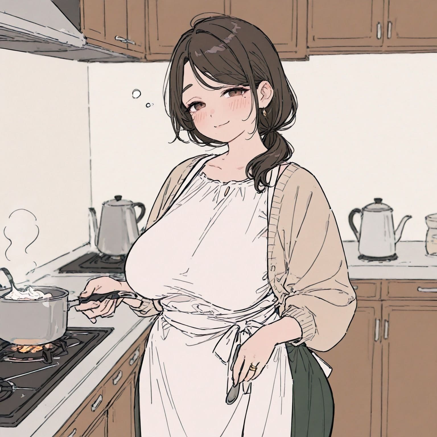 意外にもグロマンな隣人妻を尻穴でメス堕ちオホ声交尾 サンプル1