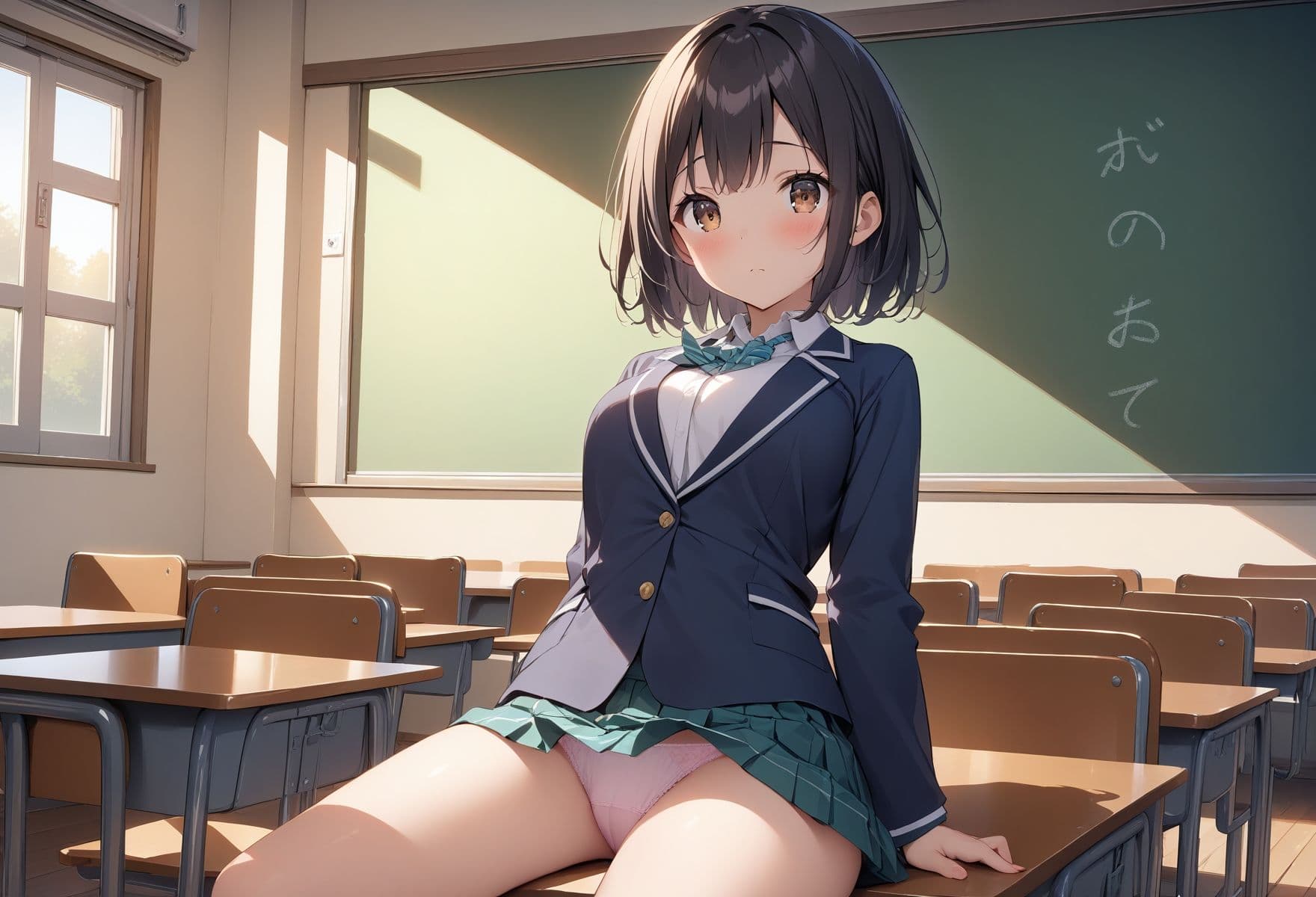 巨乳美女JKのパンチラ集 サンプル5