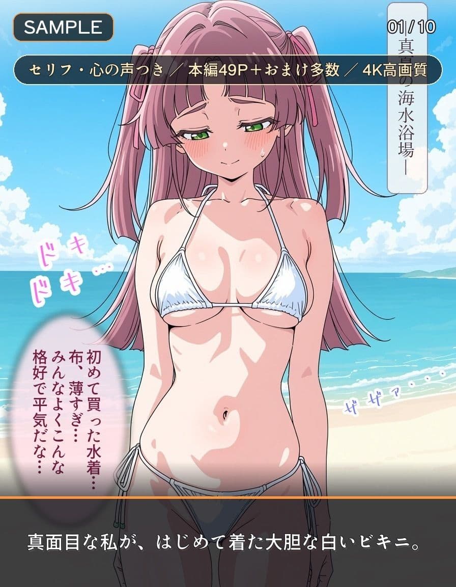 「今日だけ」って、言ったのに ーナンパされた私が、砂浜で堕ちるまでー サンプル1
