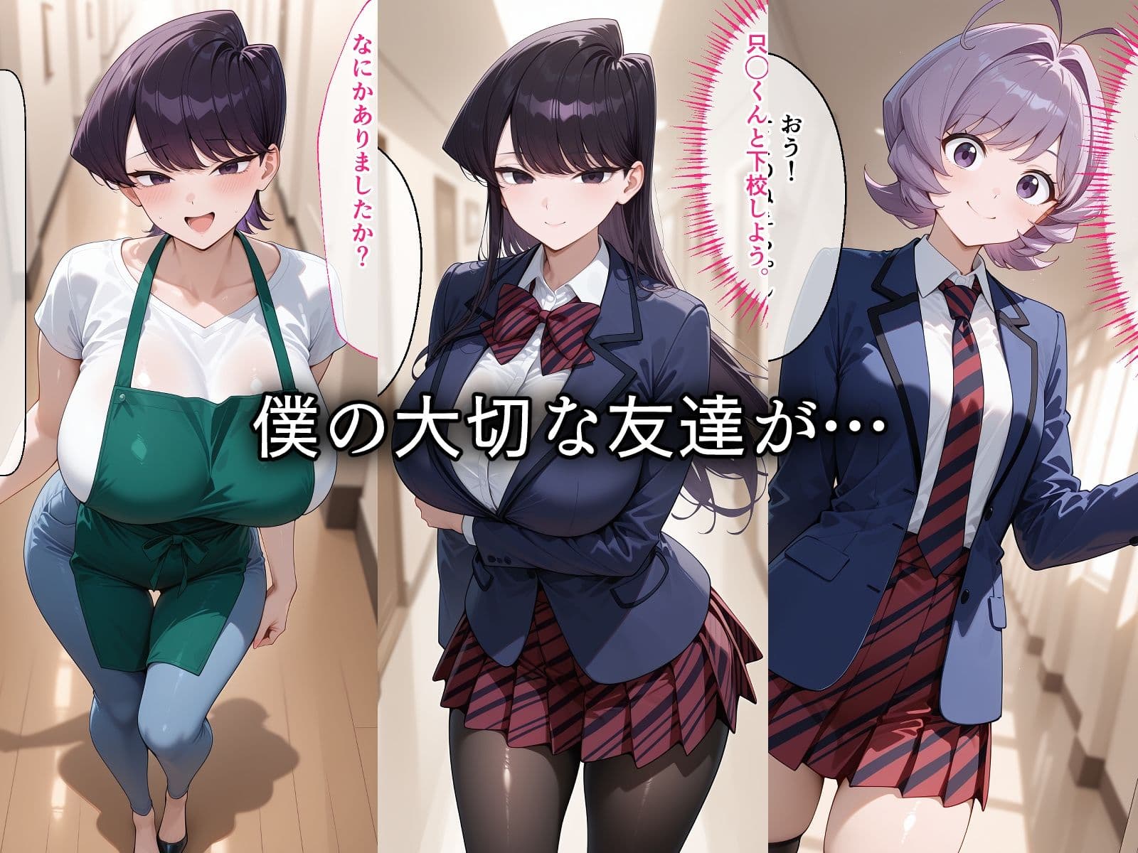 寝取られたコミュ障たち〜催〇アプリで種付け完了 サンプル1