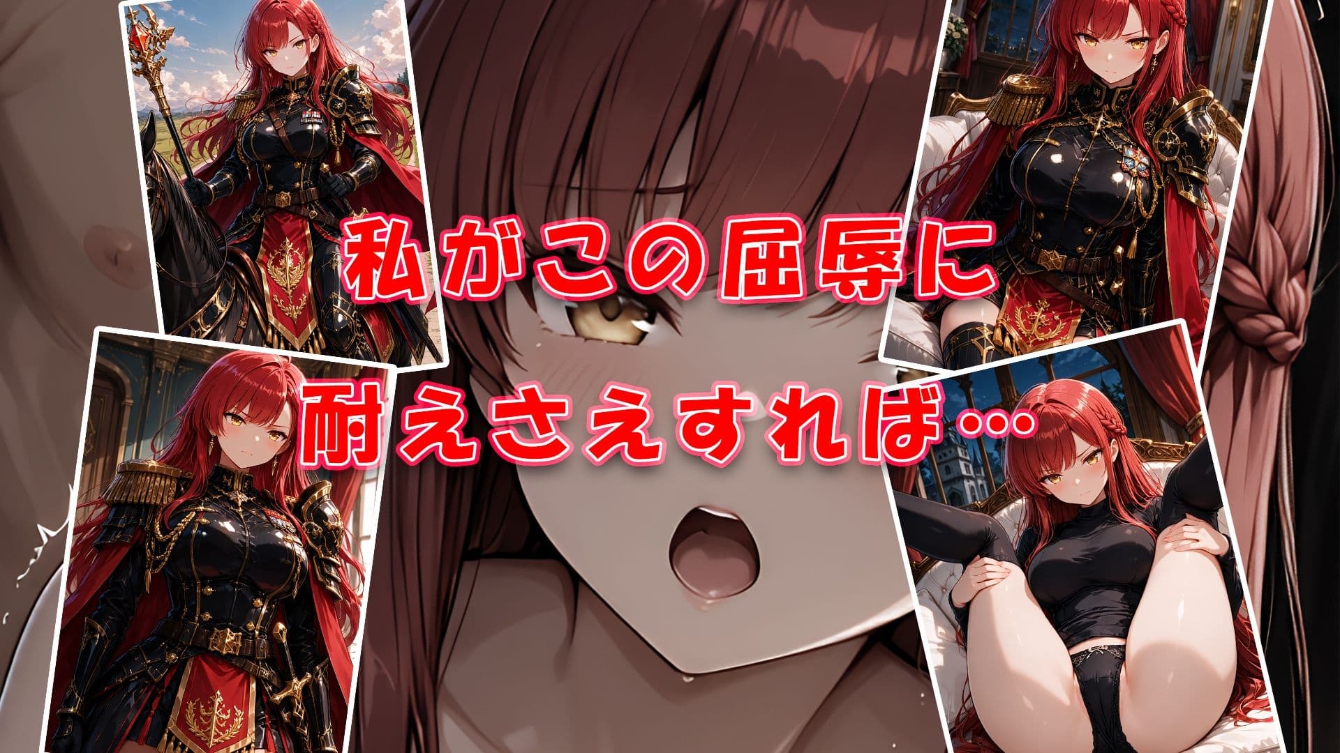 敵将に貸し出された女将軍がチ〇ポに堕ちちゃう動画 サンプル1