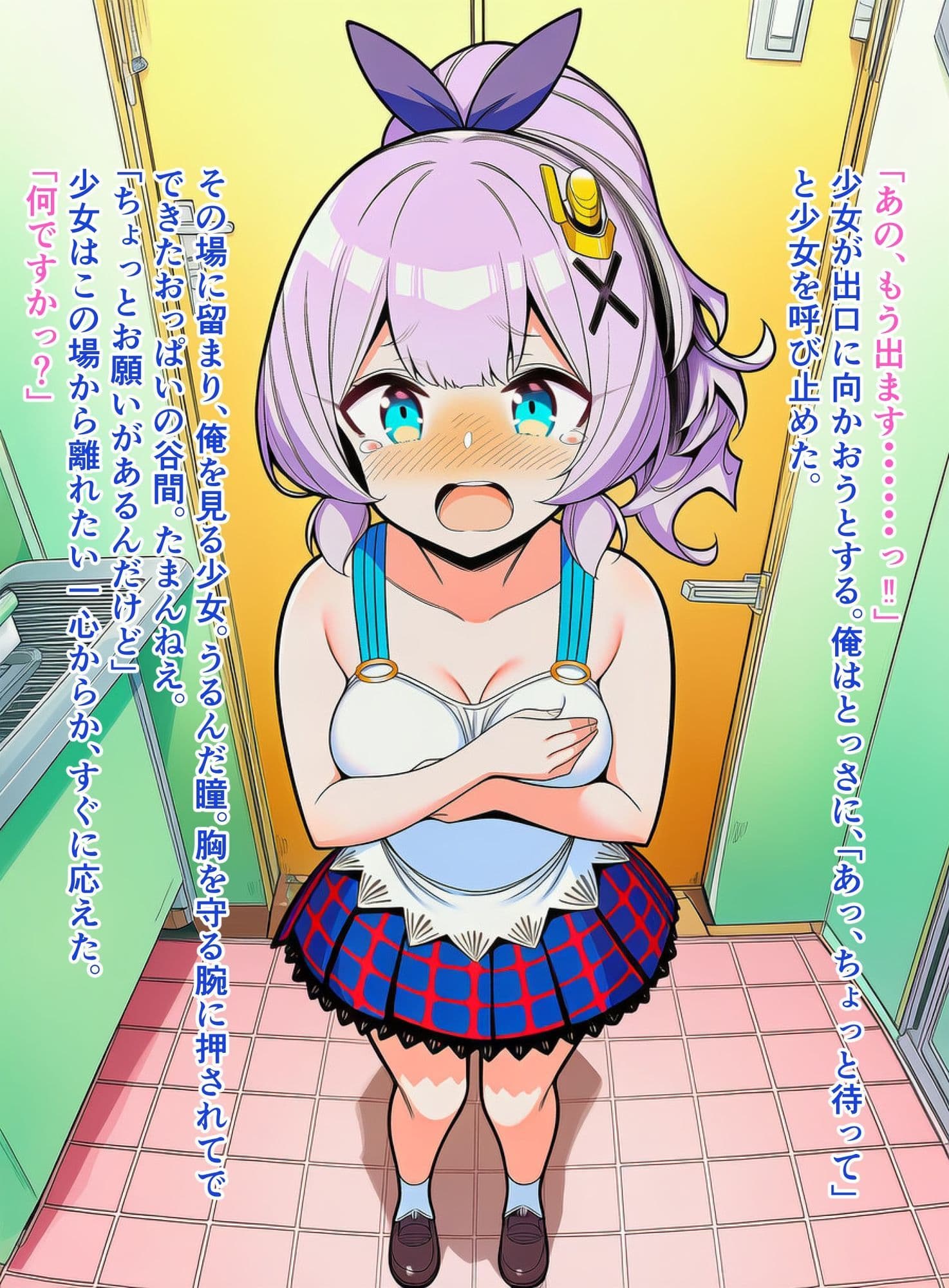 ジャ〇リンちゃんが公園でおっぱいを痴●されたあげく、トイレで襲われちゃう話 サンプル4
